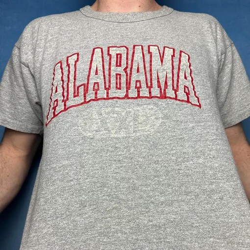 Vintage Alabama University Tee Sweatshirt, Full Size NCAA Shirt - American University T-Shirt