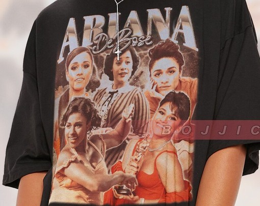 Vintage Ariana DeBose Shirt, 90s Homage Tee, Retro Fan T-Shirt - Image 2