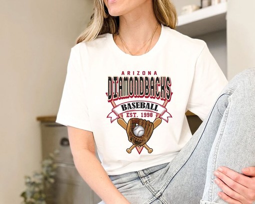Vintage Arizona Baseball MLB Shirt - Ideal Gift for Baseball Fanatics - Image 3