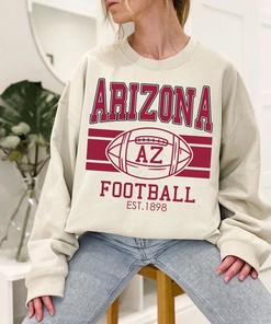Vintage Arizona Football Sweatshirt - Tee for Football Fanatics