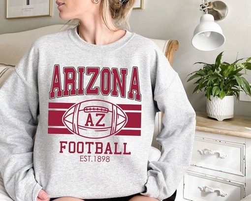 Vintage Arizona Football Sweatshirt - Tee for Football Fanatics - Image 2