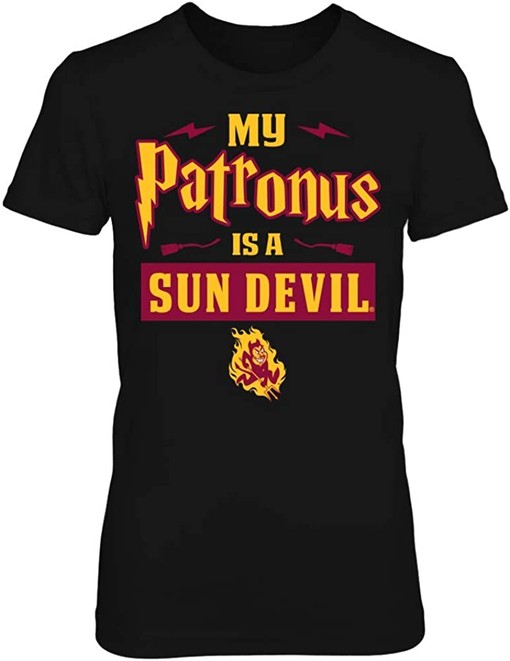 Vintage Arizona State Sun Devils Shirt - My Patronus is a Sun Devil NCAA Tee