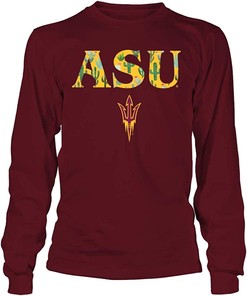 Vintage Arizona State Sun Devils State Flower Cactus T-Shirt