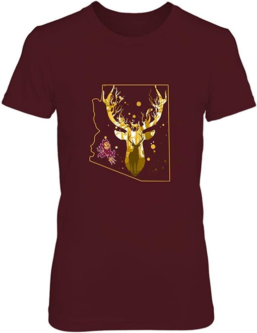 Vintage Arizona State Sun Devils T-Shirt - Best Sweatshirt NCAA T-Shirt for Hunting Fans