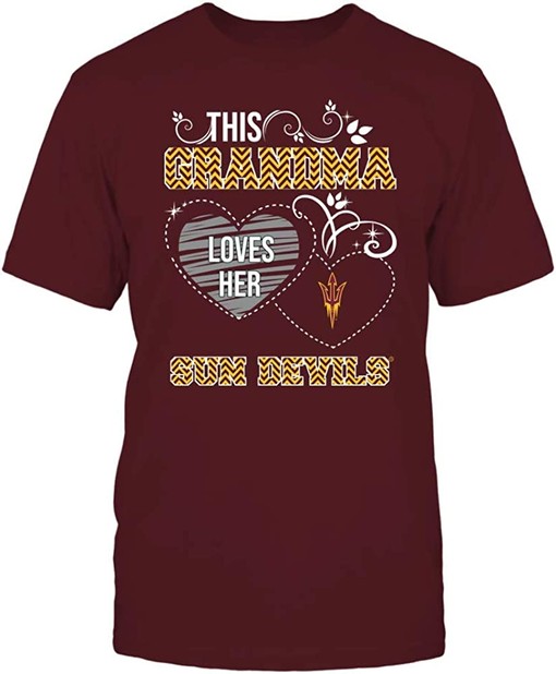 Vintage Arizona State Sun Devils T-Shirt - Best Sweatshirt NCAA T-Shirt for Your Grandma