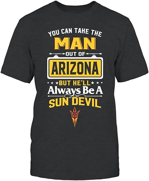 Vintage Arizona State Sun Devils T-Shirt - Take The Man Out Sweatshirt NCAA T-Shirt