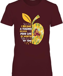 Vintage Arizona State Sun Devils T-Shirt - Teacher Becomes a Cactus Pattern NCAA Tee