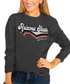 Vintage Arizona State Sun Devils Vivacious Varsity Long Sleeve NCAA T-Shirt