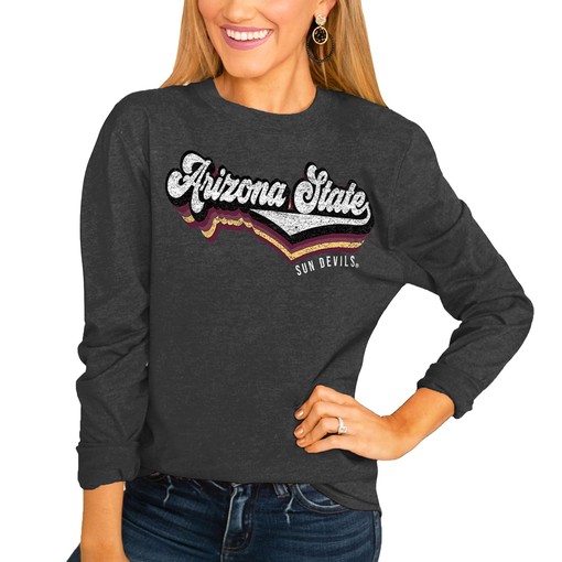 Vintage Arizona State Sun Devils Vivacious Varsity Long Sleeve NCAA T-Shirt
