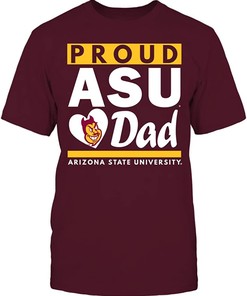 Vintage Arizona State University Proud Dad T-Shirt