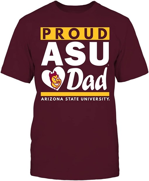 Vintage Arizona State University Proud Dad T-Shirt
