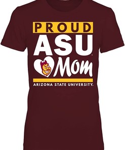 Vintage Arizona State University Proud Mom T-Shirt
