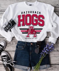 Vintage Arkansas Apparel for Fans of All Ages, NCAA Shirts Men, Retro NCAA Shirts