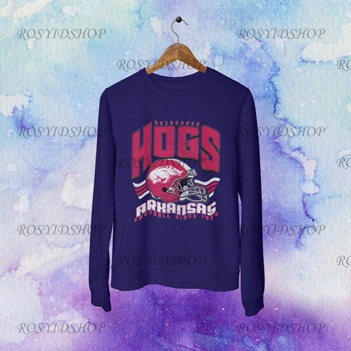 Vintage Arkansas Razorback Sweatshirt, Hoodie, Shirt for College Fans - Image 3