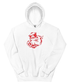 Vintage Arkansas Razorbacks Sailor Art Hoodie Sweatshirt - NCAA College Shirts