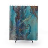 Vintage Art Nouveau Edmund Dulac Watercolor Shower Curtain, The Little Mermaid | vintage shower curtains