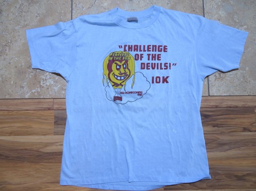 Vintage Asu And Miller Lite Challenge Of The Devils T-Shirt