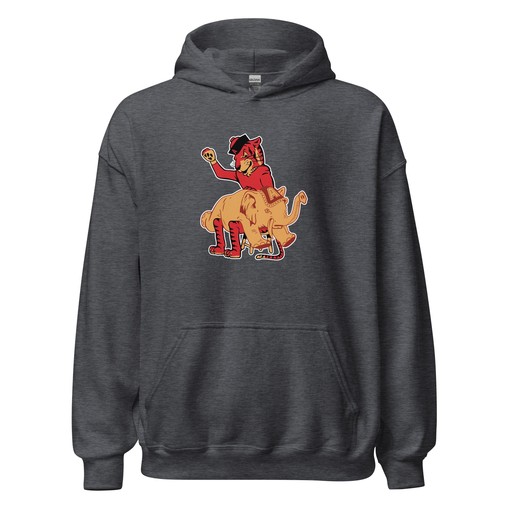 Vintage Auburn Rivalry Hooded Sweatshirt - 1950s Tigers Spanking Alabama Artwork - NCAA Shirts Women - Image 3