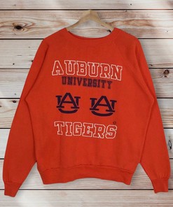 Vintage Auburn University Tigers Crew Neck Sweatshirt from the 90s