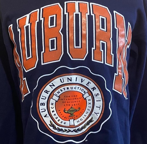 Vintage Auburn University Tigers NCAA Sweatshirt, Auburn Tigers Sweater - Image 2