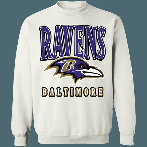 Vintage Baltimore Ravens NFL American Football Lover Sweatshirt Hoodie