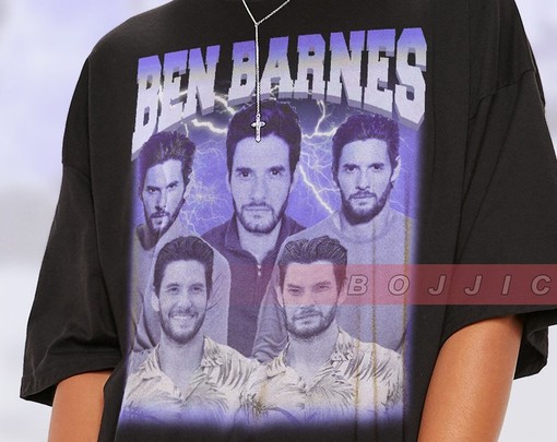 Vintage Ben Barnes Shirt, The Darkling Tee Shirt, Ben Barnes TS7 Movie Vintage 90's T-Shirt, Classic Movie T Shirts - Image 2