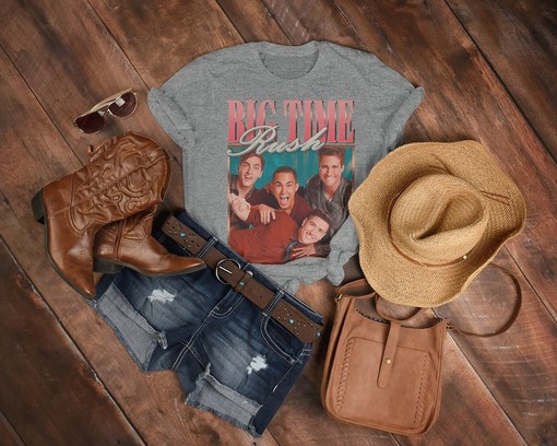 Vintage Big Time Rush Forever Tour Movie Shirt, Retro Tee, Rush Tour 2022 Tee for Movie Fans, BTR - Image 3