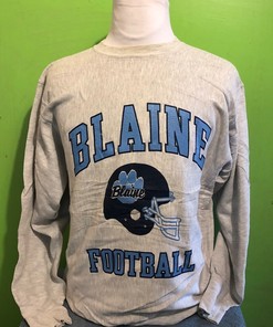 Vintage Blaine High School Bengals Football Sweatshirt