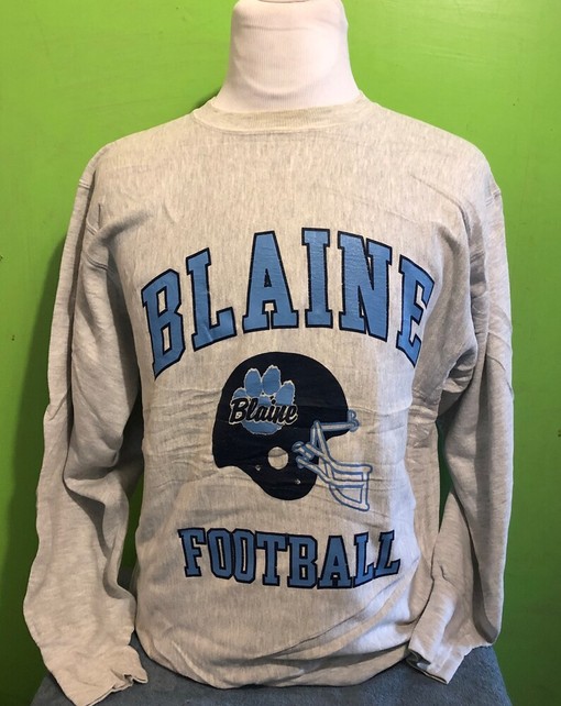 Vintage Blaine High School Bengals Football Sweatshirt