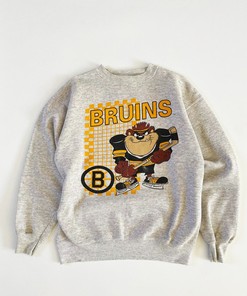 Vintage Boston Bruins Taz Looney Tunes Sweatshirt, NHL Hockey, 2022â€“23 Season, Unisex Shirt Sweater Hoodie