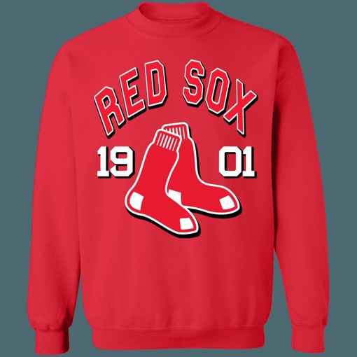 Vintage Boston Red Sox MLB Crewneck Sweatshirt Hoodie Shirt - Officially Licensed Baseball Apparel