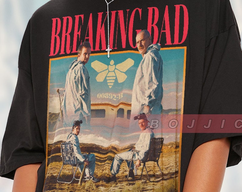 Vintage Breaking Bad Shirt: Breaking Bad 00892 Methylamine Tshirt - Image 2