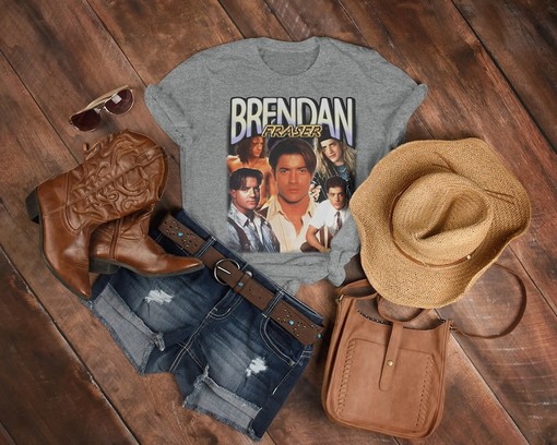 Vintage Brendan Fraser Shirt, Unisex Movie Shirts, 90s George of the Jungle Tee, Minimalist Movie Shirts - Image 3