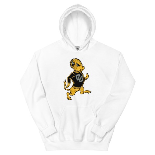Vintage CU Boulder Mascot Artwork Unisex Sweatshirt Hoodie - NCAA Shirts