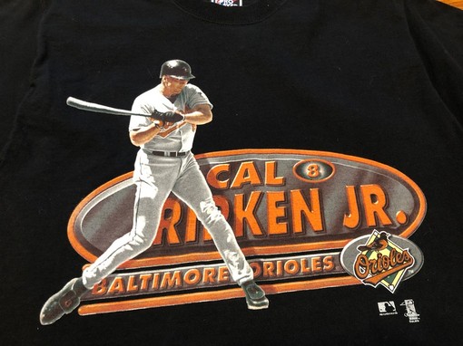 Vintage Cal Ripken Jr. 1998 Baltimore Orioles T-Shirt - World Series Father'S Day Christmas Gift Jersey - Image 2