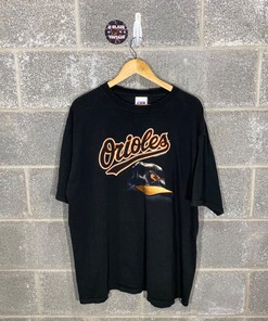 Vintage Cal Ripken Jr. Baltimore Orioles Baseball Shirt For American University Shirt Fans