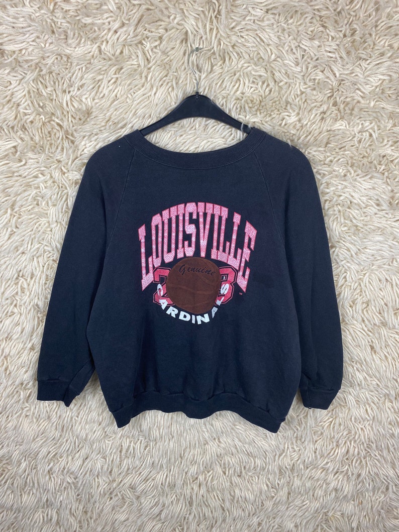 Vintage Cardinals Louisville Basketball Sweater - Image 2