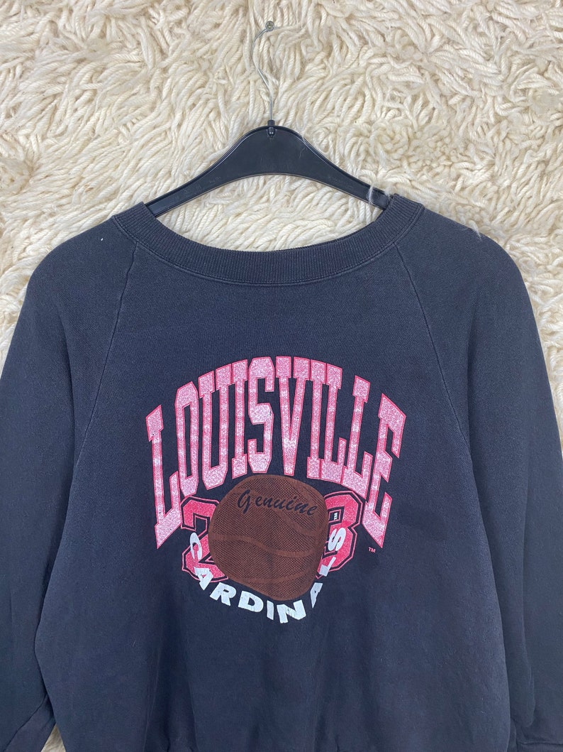 Vintage Cardinals Louisville Basketball Sweater - Image 3