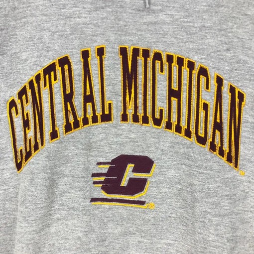 Vintage Central Michigan University Chippewas T-Shirt Sweatshirt Hoodie for NCAA Sports Fans - Image 2