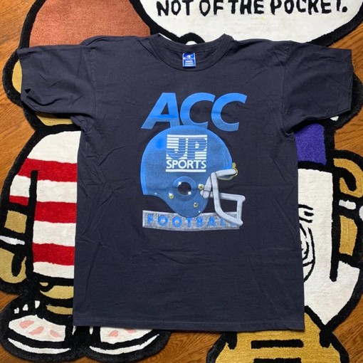 Vintage Champion Acc Football Collection with NCAA Shirts for Men