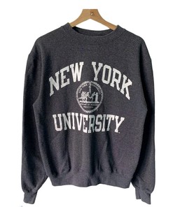 Vintage Champion New York University Sweatshirt, New York University Crewneck Pullover, Sport Shirts Unisex