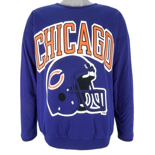 Vintage Chicago Bears Reversible Crew Neck Sweatshirt - Unisex Sweatshirt American Football Shirt, Gift for Dad