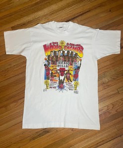 Vintage Chicago Bulls Champions Comic Series Sweatshirt Hoodie - Retro NBA Design