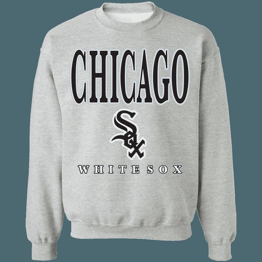 Vintage Chicago White Sox Gifts - MLB Crewneck Sweatshirt Hoodie Shirt - Image 3