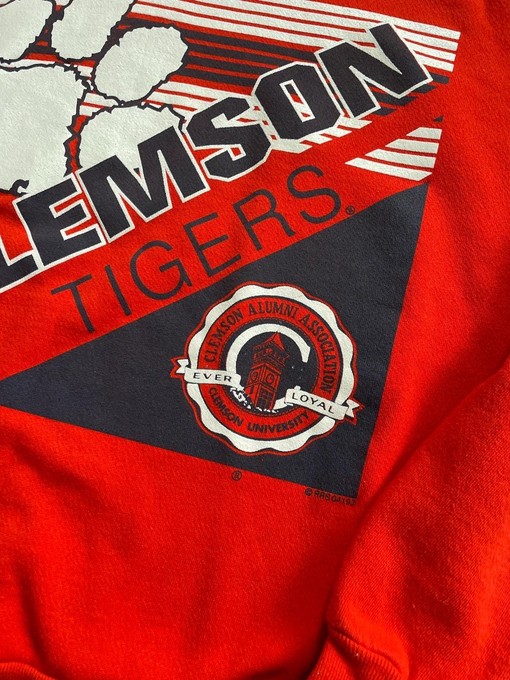 Vintage Clemson Tigers Apparel - 90s Sweater, T-Shirt & Hoodie for Fans - Image 3