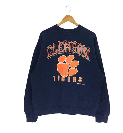 Vintage Clemson Tigers Sweater - Clemson Sweatshirt, Crewneck, T-Shirt, Hoodie