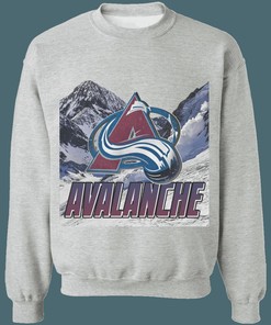 Vintage Colorado Avalanche NHL Sweatshirt Hoodie - Classic Look for Hockey Fans