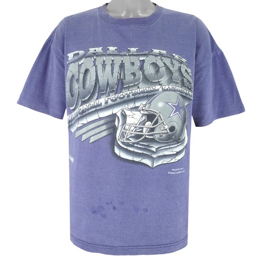 Vintage Dallas Cowboys Single Stitch T-Shirt with Retro Logo - Unisex Sport Sweatshirt Hoodie Gift