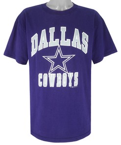 Vintage Dallas Cowboys Spell-Out Single Stitch T-Shirt - Unisex Sport Sweatshirt Hoodie Gift