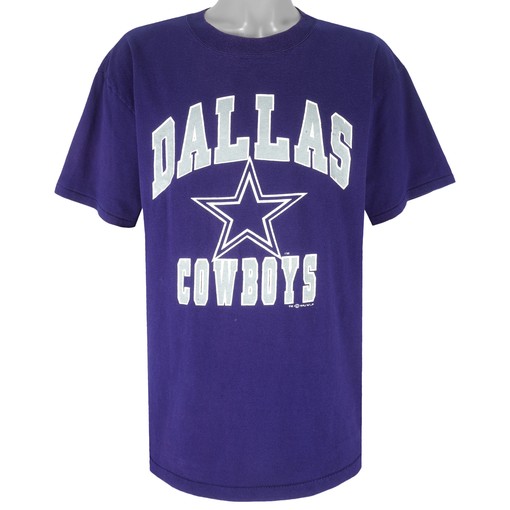 Vintage Dallas Cowboys Spell-Out Single Stitch T-Shirt - Unisex Sport Sweatshirt Hoodie Gift